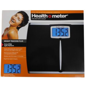 Health o meter Weight Tracking Digital Scale, 400 lbs Capacity