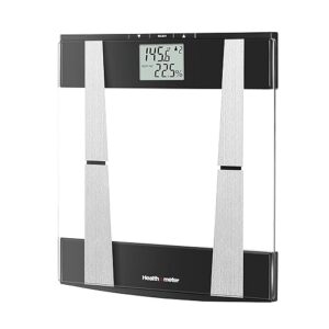 Health o meter Body Composition Glass Weight Tracking Digital Scale, Body Fat, Hydration Levels, BMI, Accuracy & Precision