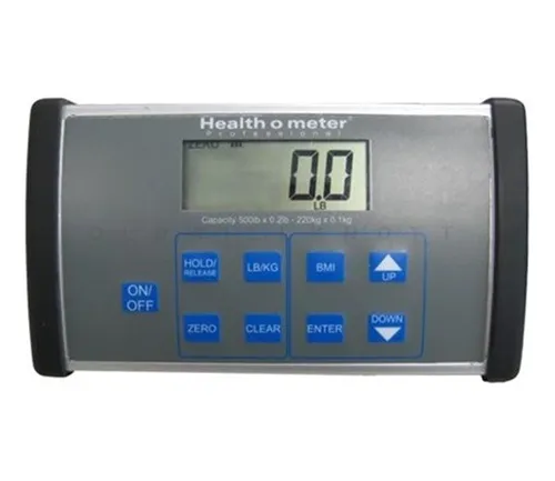 The Health o Meter 498KL Remote Display Scale delivers the ideal balance of clinical-grade accuracy, ergonomic design, and user-friendly features.